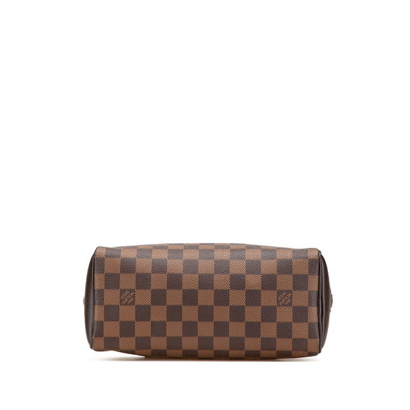 Louis Vuitton Leather Damier Brera Handbag Brown - Picture 3 of 8